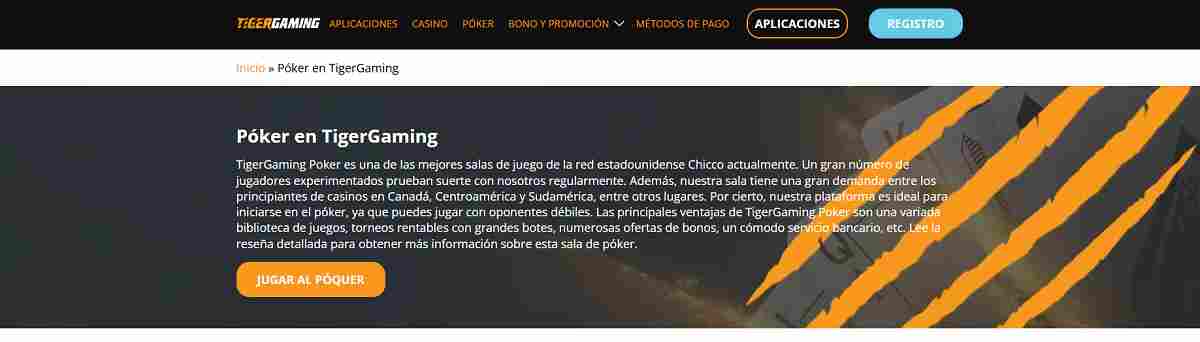 Tiger Gaming - Tres bonos del 100% hasta 1.000 USD cada uno